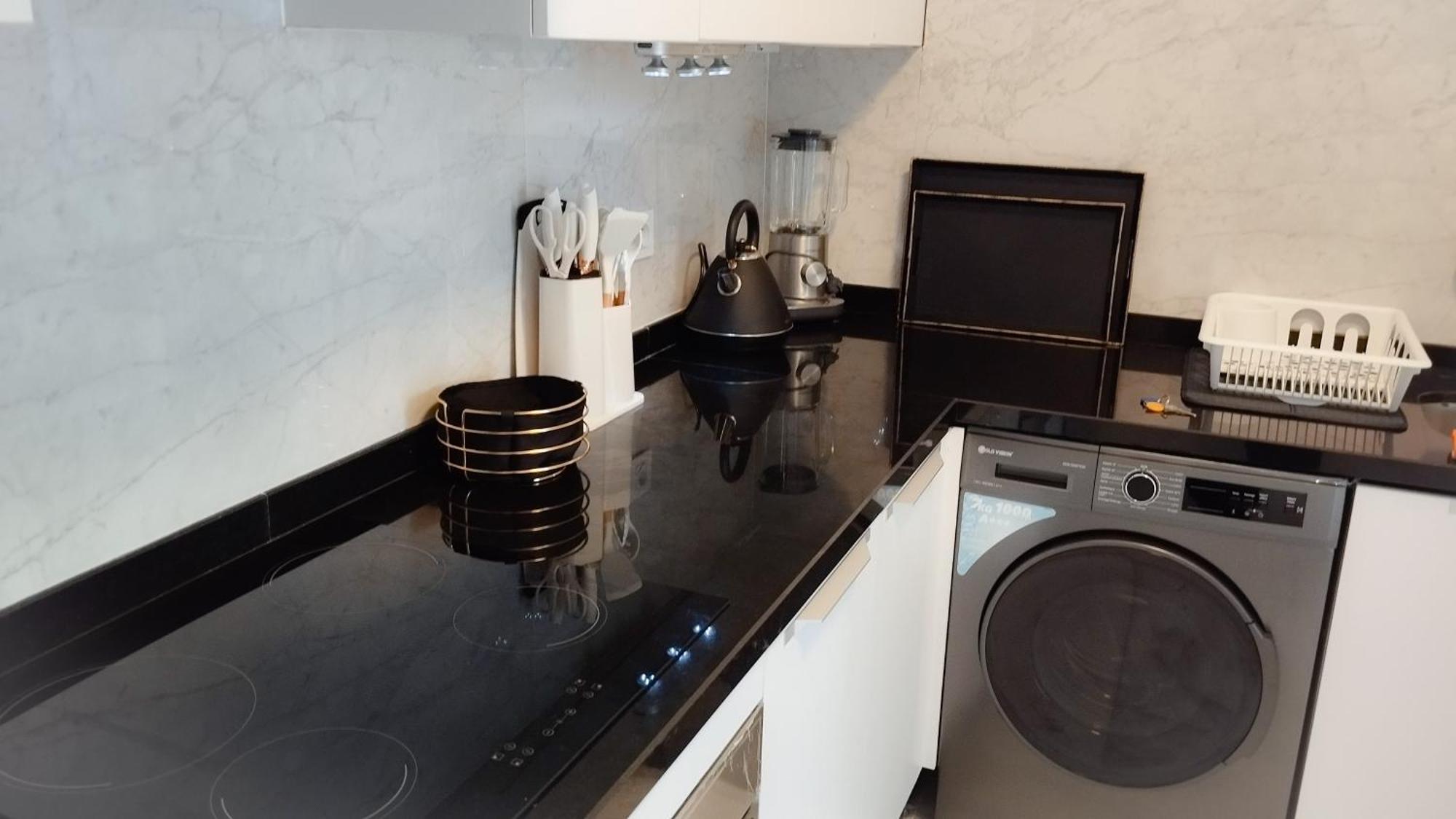 Incroyable Appartement A Playa Enface Cafe Sky 17 Tanger Buitenkant foto
