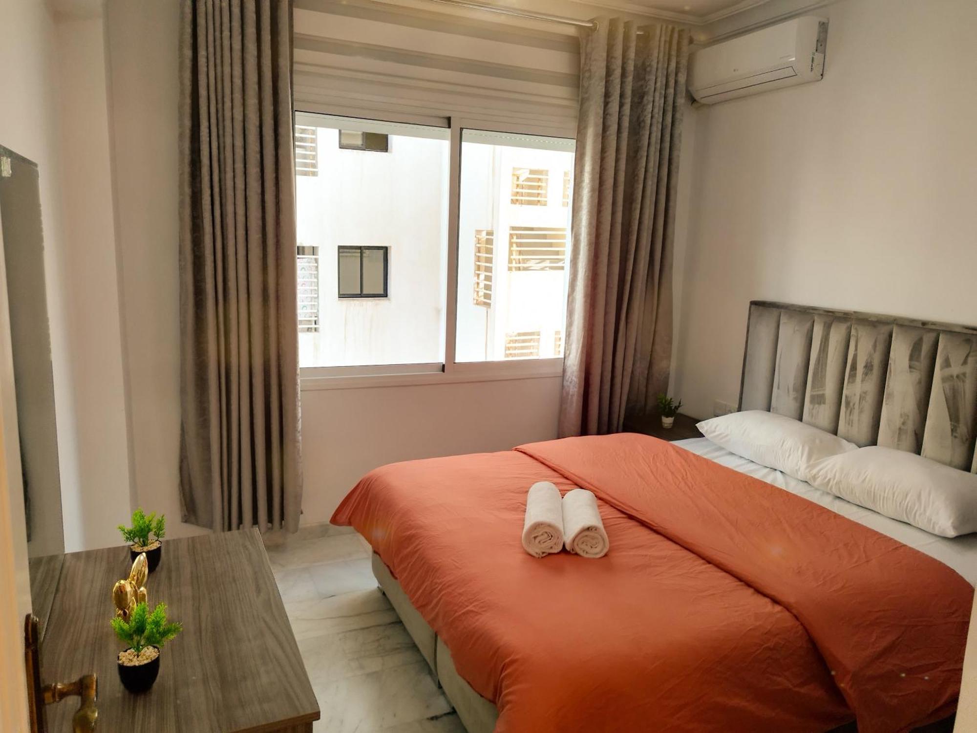 Incroyable Appartement A Playa Enface Cafe Sky 17 Tanger Buitenkant foto